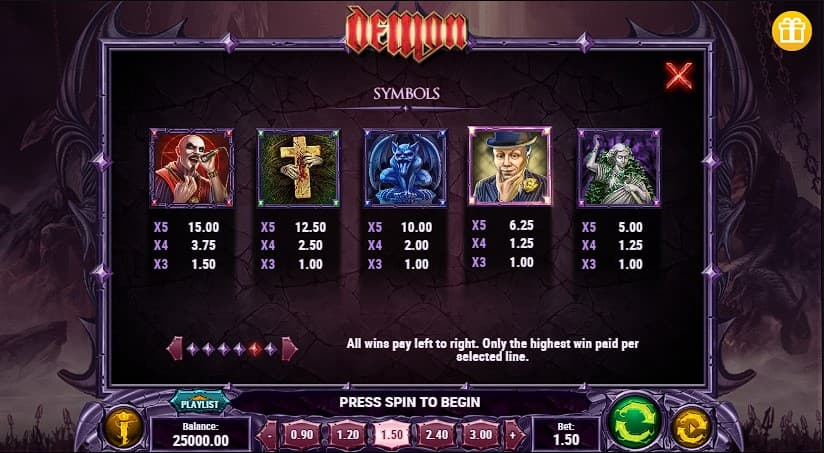 How to Play Demon Slot